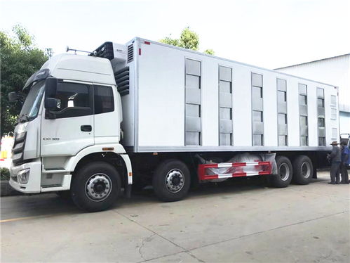 福田欧曼9米猪苗车 高效、安全的新一代雏禽与猪仔运输解决方案